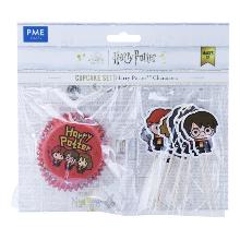 HARRY POTTER  SET 12 CAPSULAS PARA CUPCAKE PERSONAJES