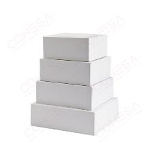 CAJA PARA PASTELERÍA BLANCA 22CM 50 UNIDADES