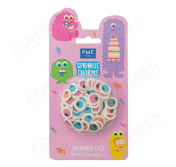 SPRINKLES OJOS DE COLORES (25G / 0.9OZ) PME