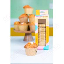 50 CAPSULAS FIESTAS KRAFT AZUCREN ( 5 CM. DIÁMETRO X 4 CM. ALTURA )