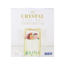 CAJA  CRISTAL PARA TARTAS 15 CM