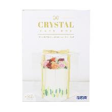 CAJA  CRISTAL PARA TARTAS 20 CM