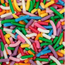 SPRINKLES EN HILOS – ARCOÍRIS (75G / 2,64OZ) PME
