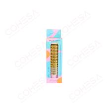 50 MINI CAPSULAS FIESTAS ROSA/ORO AZUCREN (3,5 CM. DIÁMETRO X 3 CM. ALTURA)