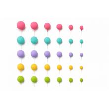 SET 32 BOLAS DECORATIVAS MIX PASTEL AZUCREN