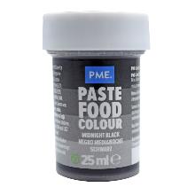 COLORANTE ALIMENTICIO PASTA PME NEGRO DE MEDIANOCHE 25 G
