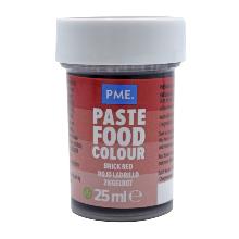 COLORANTE ALIMENTICIO PASTA PME ROJO DE LADRILLO 25 G