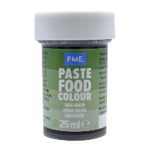 COLORANTE ALIMENTICIO PASTA PME VERDE SALVIA 25 G