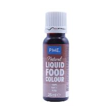COLORANTE ALIMENTARIO 100% NATURAL LIQUIDO  PME - MARRON 25 G