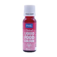 COLORANTE ALIMENTARIO 100% NATURAL LIQUIDO PME - ROSADO 25 G