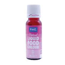 COLORANTE ALIMENTARIO 100% NATURAL LIQUIDO PME ROSA 25 G
