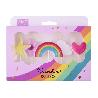 CANDLES - RAINBOW SET OF 5