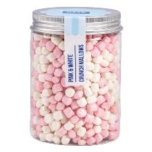 CRUNCH MALLOWS ROSA Y BLANCO 86GR  PME