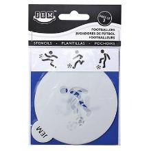 PLANTILLA   FUTBOLISTAS CONJUNTO DE 3 (90 MM / 3.5” ) PME