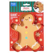 NAVIDAD CORTADOR DE GALLETAS GIGANTE - HOMBRE DE JENGIBRE (18CM / 7")