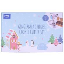 JUEGO DE CORTADORES CASITA DE JENGIBRE PME