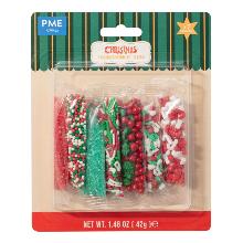 PACK DE 7 SPRINKLES SURTIDOS NAVIDAD- CLÁSICOS (42G / 1.48OZ) PME