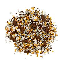 SPRINKLE MIX FIGURA JENGIBRE Y CRUNCHIES GINGER GLOW 100GR DEKORA