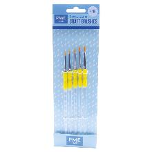 PINCELES PARA DECORACIÓN, JUEGO DE 5
