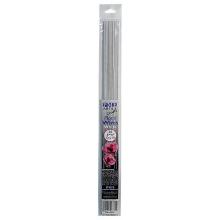 ALAMBRES FLORALES PARA AZUCARERAS BLANCO PME CALIBRE 26, 36 CM, PAQUETE DE 50