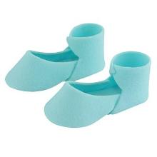 ARTESANALES AZÚCAR TOPPERS - AZUL MEDIO BOOTEE DEL BEBÉ (48 X 20 MM / 1.9 X 0.75” )