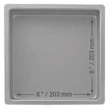 MOLDE PARA PASTELES CUADRADO DE ALUMINIO ANODIZADO PME PROFUNDIDAD DE 8 X 8 X 3-PULGADAS
