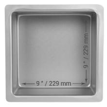 MOLDE PARA PASTELES CUADRADO DE ALUMINIO ANODIZADO PME PROFUNDIDAD DE 9 X 9 X 4-PULGADAS