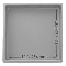MOLDE PARA PASTELES CUADRADO DE ALUMINIO ANODIZADO PME PROFUNDIDAD DE 10 X 10 X 3-PULGADAS