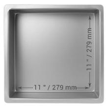 MOLDE PARA PASTELES CUADRADO DE ALUMINIO ANODIZADO PME PROFUNDIDAD DE 11 X 11 X 4-PULGADAS