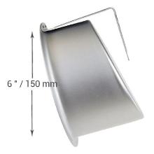 MOLDE PME PARA PASTEL IRREGULAR DE ALUMINIO ANODIZADO 15 CM