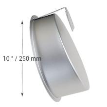MOLDE PME PARA PASTEL IRREGULAR DE ALUMINIO ANODIZADO 25 CM