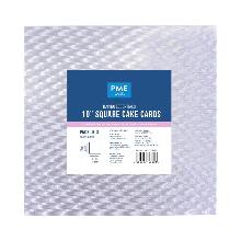 BASE CUADRADA FINA 25,5CM 3 UNIDADES (SQUARE CAKE CARD)