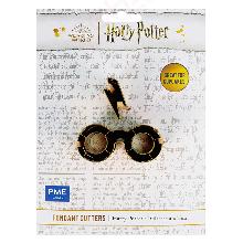 HARRY POTTER CORTADORES DE FONDANT Y GALLETAS GAFAS Y CICATRIZ PEQUEÑO