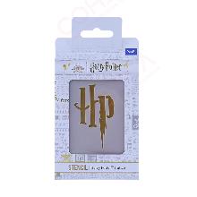 HARRY POTTER PLANTILLA DE PASTEL, LOGO DE HP PEQUEÑO