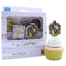 HARRY POTTER TOPPERS PARA PASTELES, CASA HUFFLEPUFF