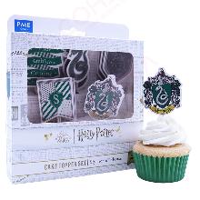 HARRY POTTER TOPPERS PARA PASTELES CASA SLYTHERIN
