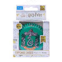 HARRY POTTER CÁPSULAS PARA CUPCAKES FORRADAS DE ALUMINIO CASA SLYTHERIN