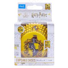 HARRY POTTER CÁPSULAS PARA CUPCAKES FORRADAS DE ALUMINIO, CASA HUFFLEPUFF