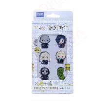 HARRY POTTER SET DE 6 TOPPERS COMESTIBLES PARA CUPCAKES, DARK ARTS