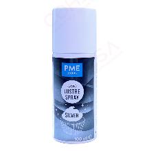 SPRAY LUSTRE COMESTIBLE PME PLATA, 100ML