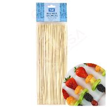 BROCHETAS DE BAMBÚ GRANDE, PAQUETE DE 100