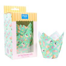 TULIPAS PARA MUFFINS DE PASCUA - ANIMALES DE PASCUA, SET DE 24