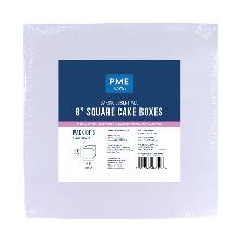 BAKING ESSENTIALS CAKE BOX (203 X 203 X 152 MM / 8 X 8 X 6 PULGADAS), SET OF 3