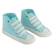 DECORACIONES DE AZÚCAR - ZAPATILLA DE DEPORTE AZUL (PAQUETE DE 2)