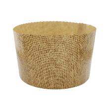 MOLDE PAPEL PARA PANETTONE DE UN KILO 17CM DIAMETRO (5  UNIDADES)