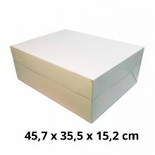 CAJA TARTA RECTANGULAR ALTURA REGULABLE 45.7 X 35.5 X 15.2 CM ALTO
