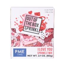 CAJA SPRINKLES DE SAN VALENTÍN - TE QUIERO (60G)